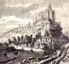 Segovia Castle, Spain, 1862, artist's impression