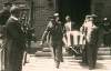 Casket of Ephraim Slaughter leaving the A.M.E. Zion Church in Harrisburg, Pennsylvania, February 1943, detail