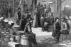 Sanitation Commission Barge, City Point, Virginia, October 1864, artist's impression, detail