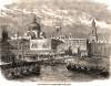 Spanish troops land at the port of Vera Cruz, Mexico, January, 1862, artist's impression
