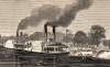 Springfield Landing, Louisiana, June 1863, artist's impression, detail