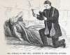 Mary Surratt receiving the last rights, Old Penitentiary, Washington D.C., July 7, 1865, artist's impression