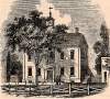 Delaware State House, Dover, Delaware, 1861, artist's impression