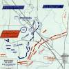 Battle of Stones River, December 31, 1862, battle map
