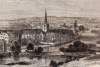 Stratford-upon-Avon, England, Spring 1864, British artist's impression, detail
