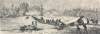 "Stuck in the Mud," Edwin Forbes, copper plate etching, 1876, zoomable image
