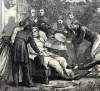Thomas Nast, "The Contrast in Suffering," Harper's Weekly Magazine, June 30, 1866, artist's impression, further detail