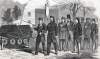 Visit of the Tunisian Ambassador to the Brooklyn Naval Yard, New York, October 9, 1865, artist's impression