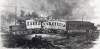 Railroad Disaster near Trumbul, Connecticut, August 15, 1865, artist's impression