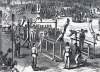 "Schauturnen," German-American "Turnfest," New York, September 12, 1864, artist's impression, detail