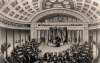 The Old United States Senate Chamber, circa 1850
