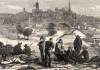 View of Vicksburg, Mississippi after the surrender, July 1863, artist's impression, detail