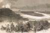 Right of Union line, Vicksburg, Mississippi, June 1863, artist's impression, zoomable image
