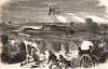 Union saps advancing on Vicksburg's defenses, June 1863, artist's impression, zoomable image