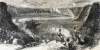 Volcanic crater on Mount Kilauea, Hawaii, Hawaiian Islands, 1866, artist's impression