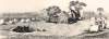 "Waiting for Something to Turn Up," Edwin Forbes, copper plate etching, 1876, zoomable image