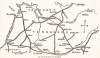 Map of Kentucky and Tennessee, 1862
