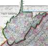 West Virginia, 1863, zoomable map