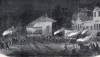 Night View, Resaca, Georgia, August 1864, artist's impression, zoomable image