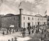 "The Wigwam," site of the 1860 Republican Convention, Chicago, Illinois, drawing