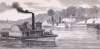 Union infantry disembarking at Winton, North Carolina, July 26, 1863, artist's impression, detail