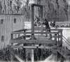 Wirz Execution, lowering the body, November 10, 1865, artist's impression, detail