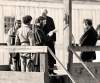Execution of Henry Wirz, November 10, 1865.  The reading of the death sentence