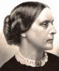 Susan Brownell Anthony, engraving, detail