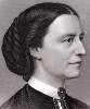 Clara Barton, engraving, detail