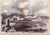 Battle of Lexington, Lexington, Missouri, September 1861, artist's impression, zoomable image