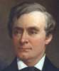 Andrew Gregg Curtin, oil painting, circa 1875, detail