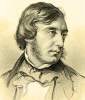 George William Curtis, engraving
