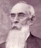 Castner Hanway in old age, bust view, detail