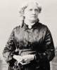 Isabella Beecher Hooker, photograph, circa 1890, half-length view