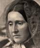 Julia Ward Howe, photograph, circa 1861, detail
