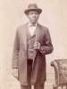 Henry Spradley, full length view