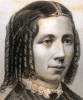 Harriet Beecher Stowe, circa 1854, engraving, detail