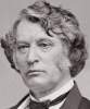 Charles Sumner, portrait by Brady, detail