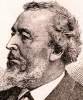 Bayard Taylor, engraving, detail