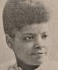 Ida Bell Wells-Barnett, circa 1885, detail